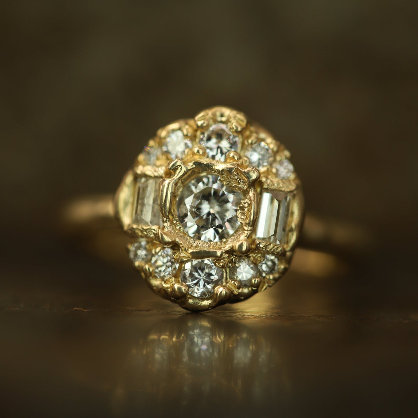Armach Diamond Cocktail Ring II