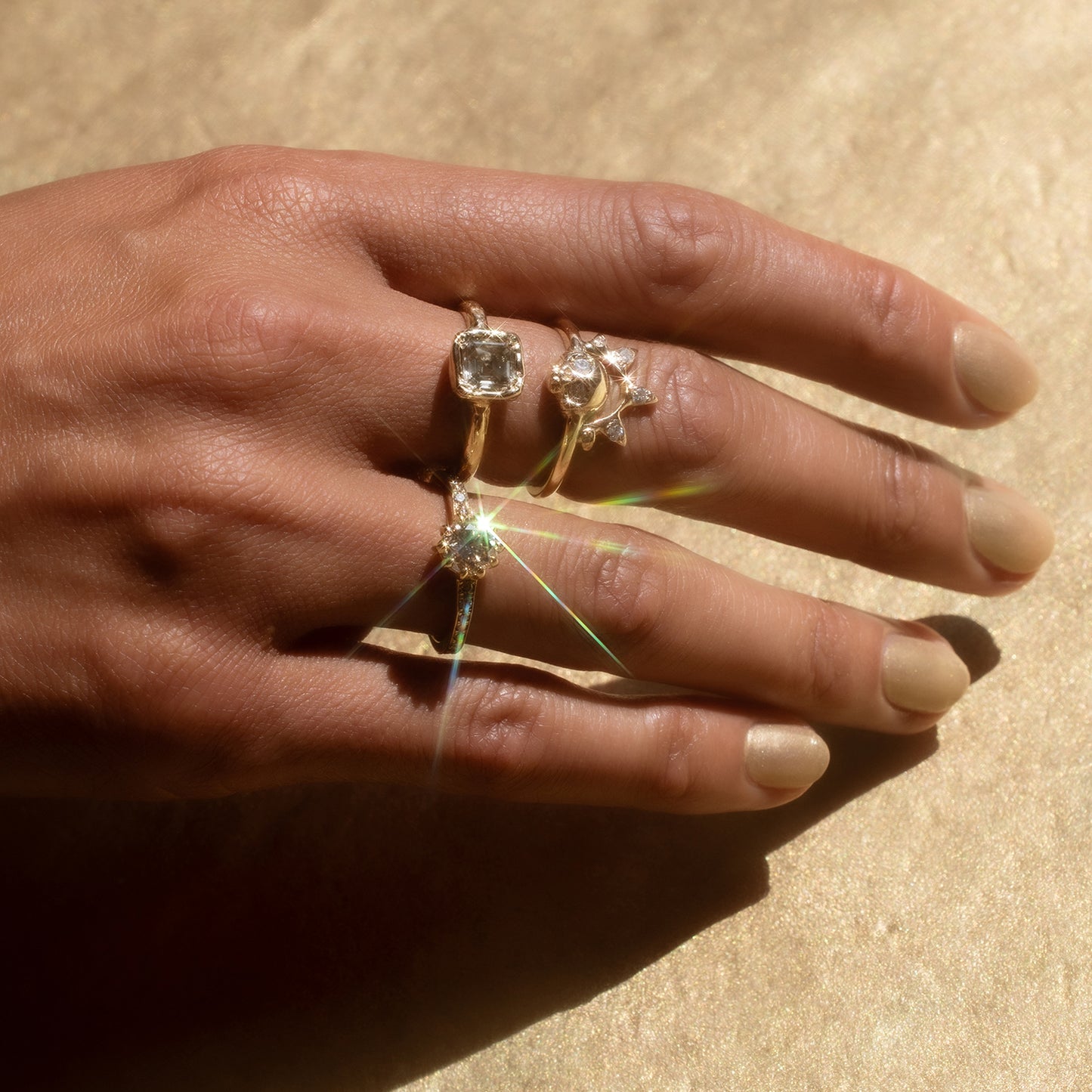 Skull Queen Diamond Ring