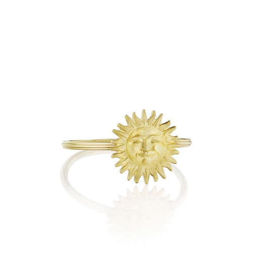 Sunface Stacking Ring