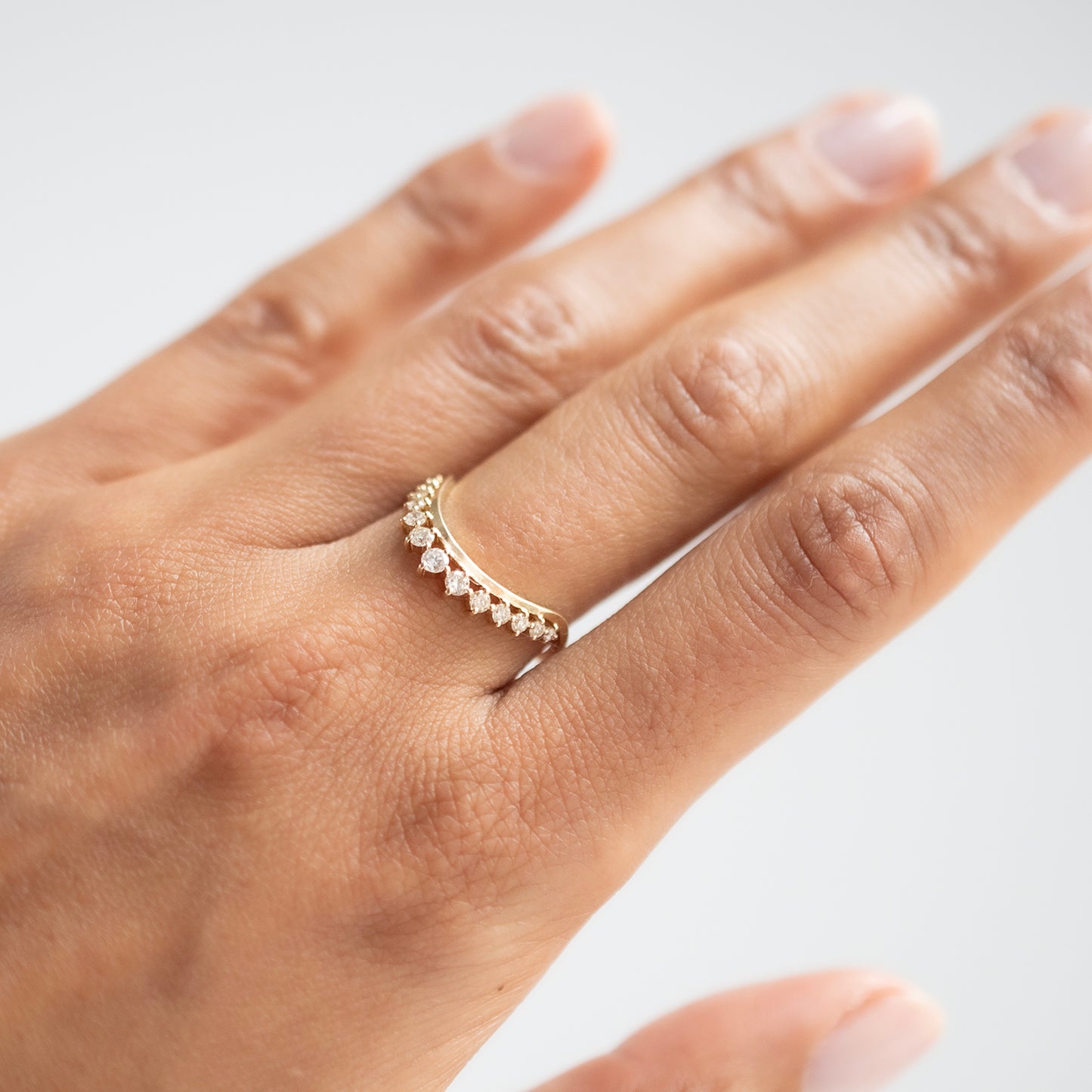 Big Crown Diamond Ring