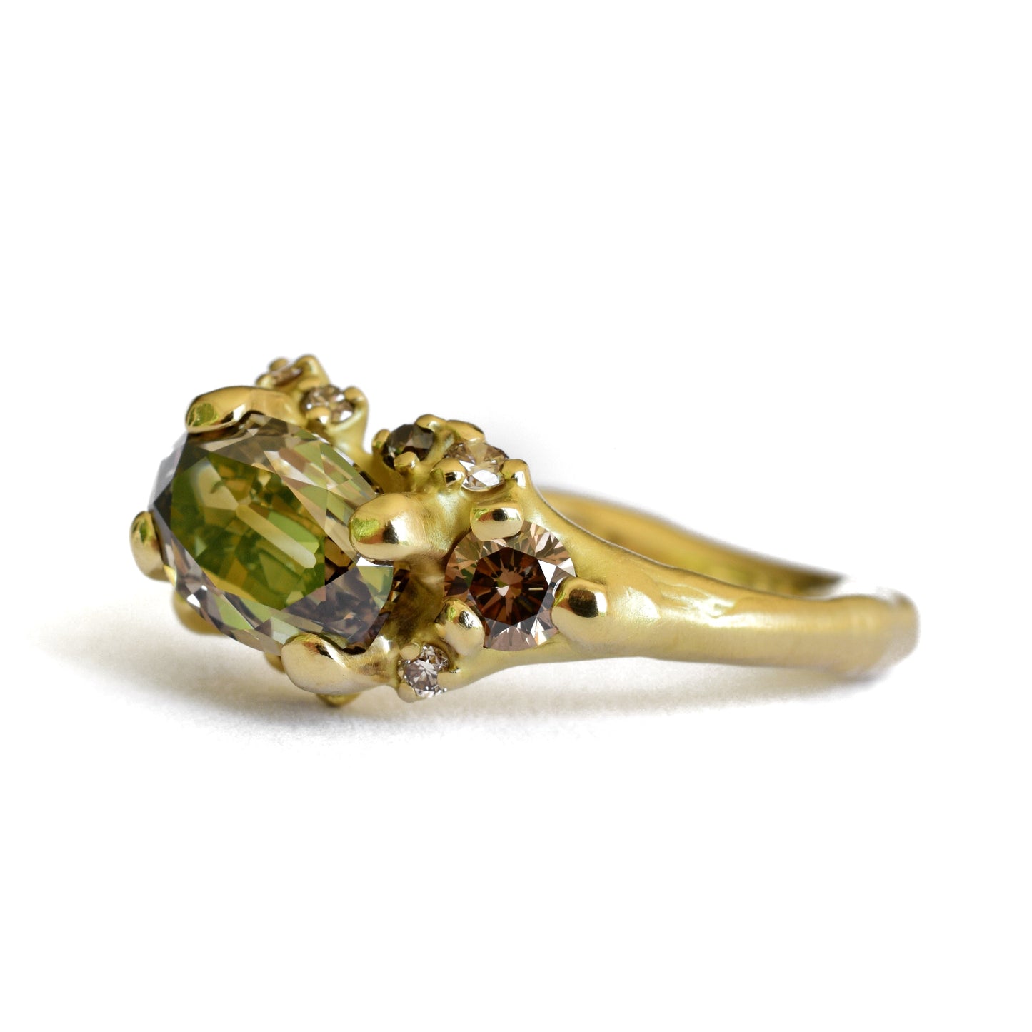 Champagne Diamond Tidepool Ring