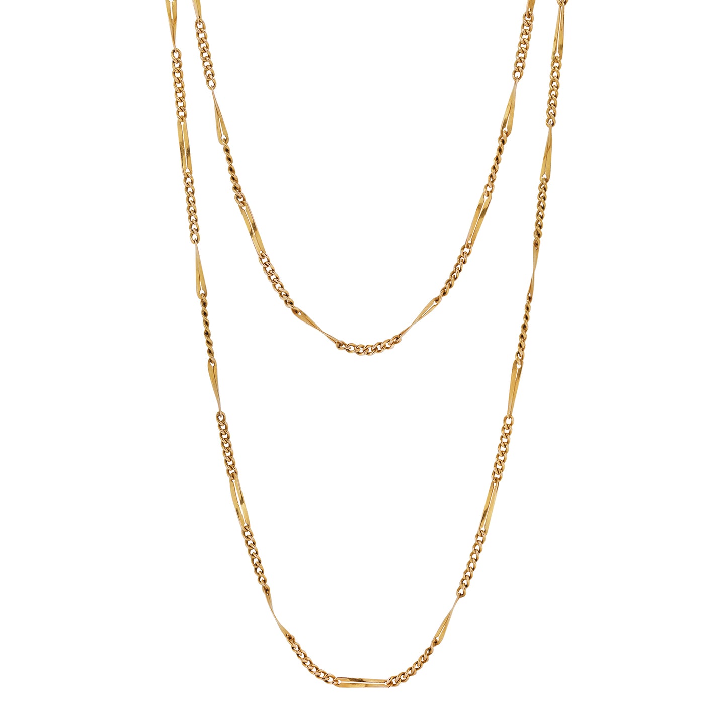 Victorian Fetter Link Chain