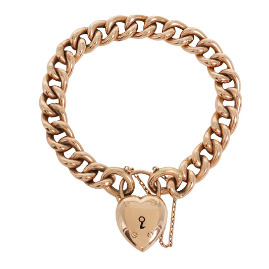 Domed Heart Bracelet