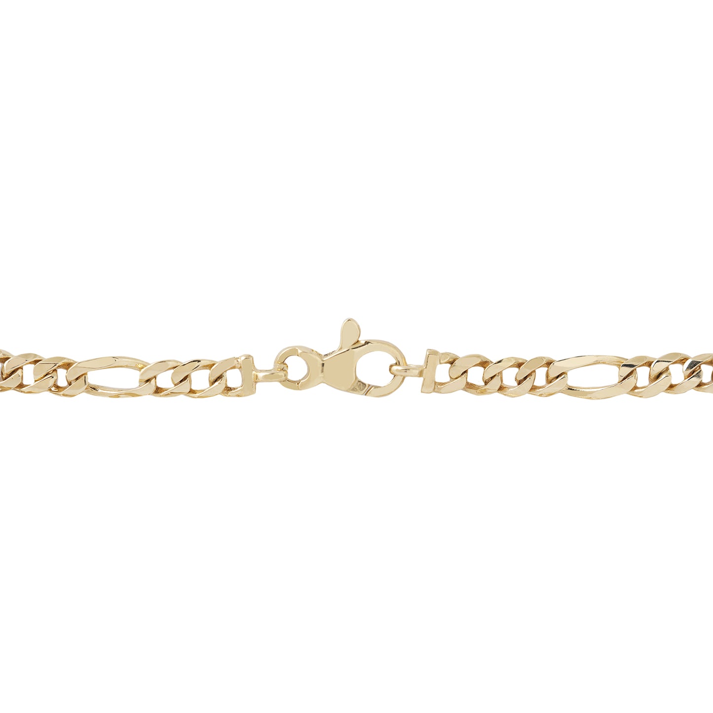 Wide Gold Figaro Bracelet