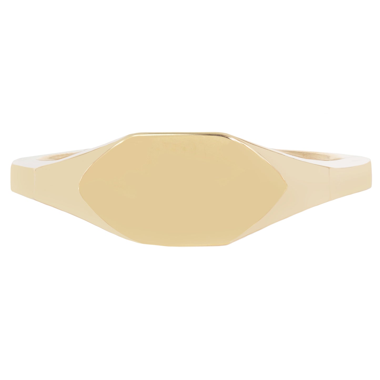 Elongated Summit Signet Ring