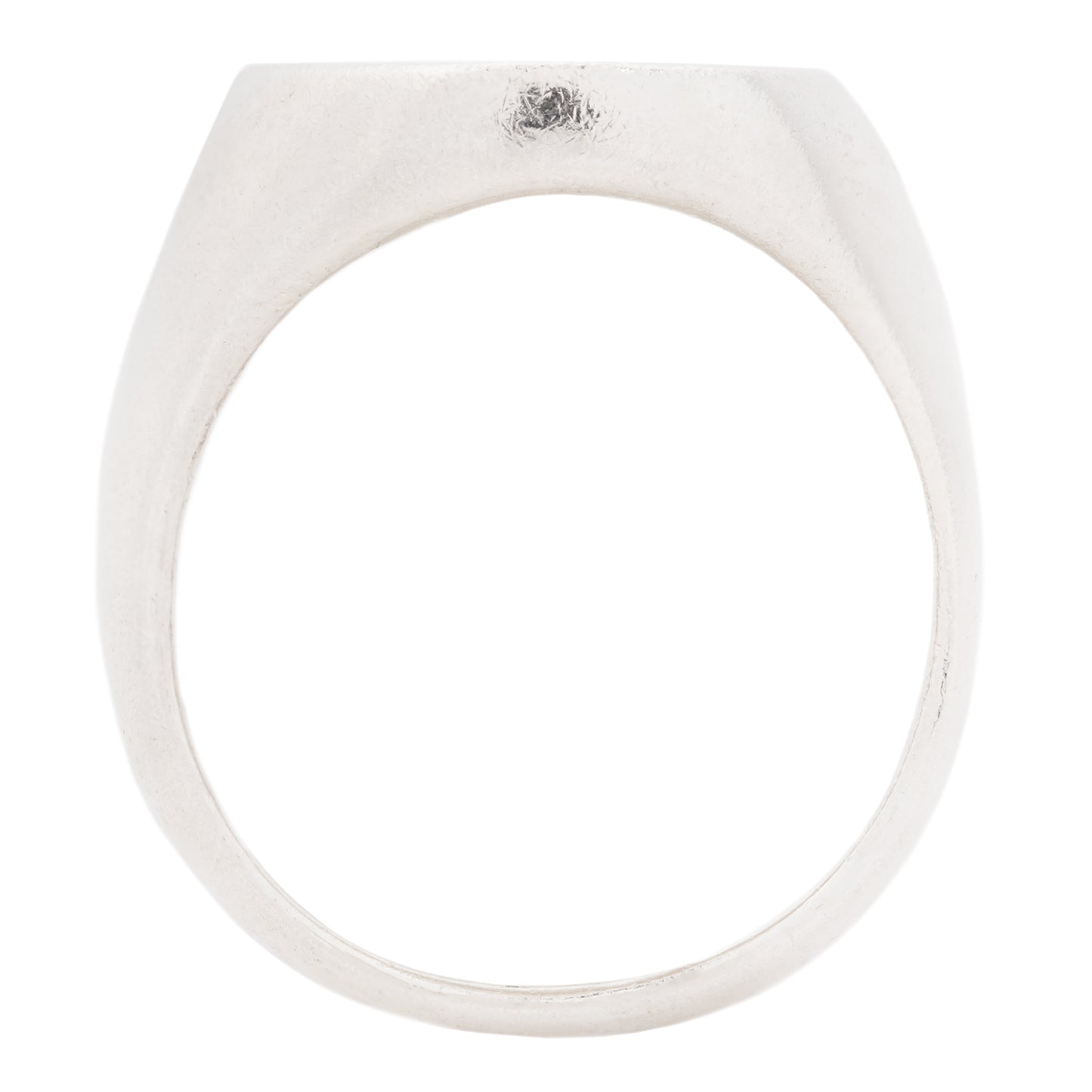 Silver Oval Signet