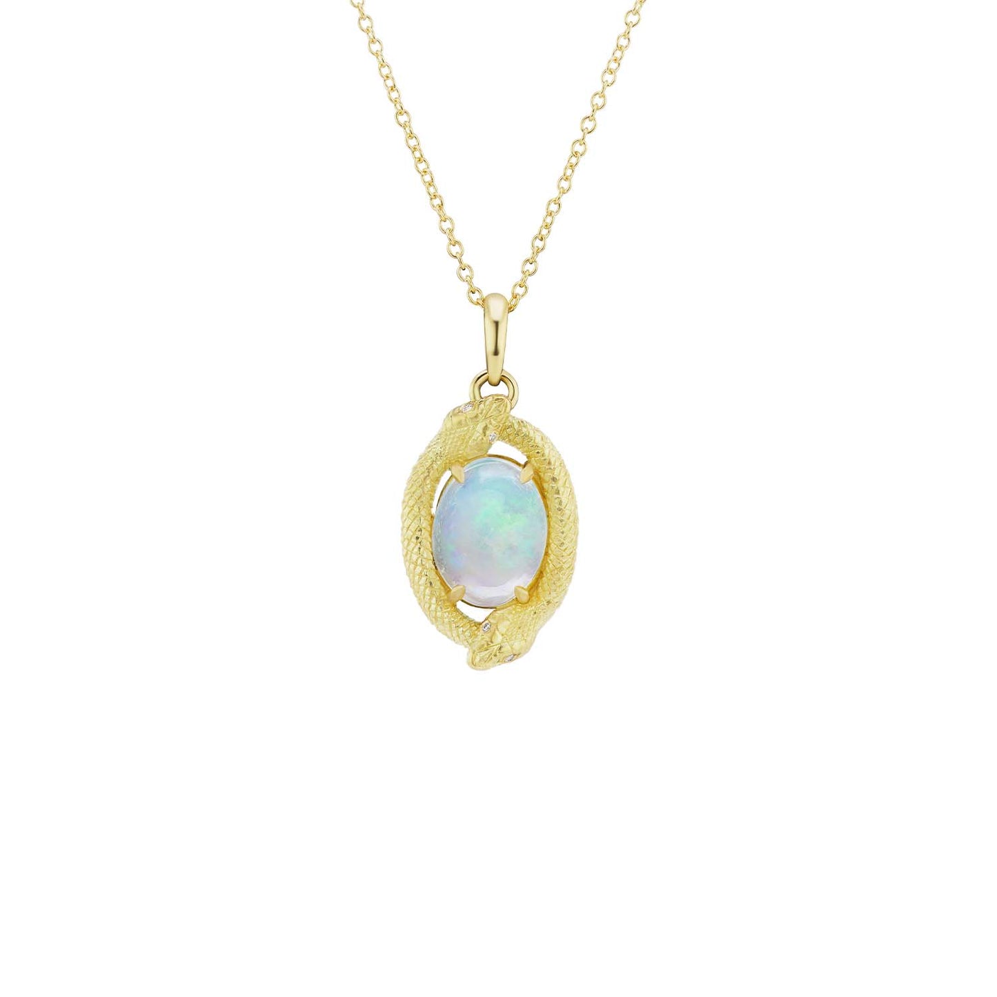 Double Ouroboros Necklace