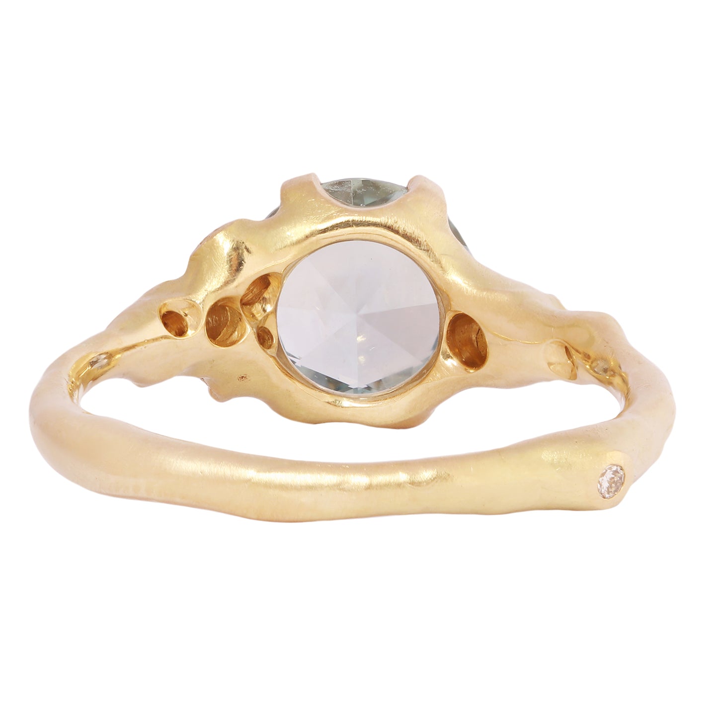 Montana Sapphire Tideworn Cluster Ring