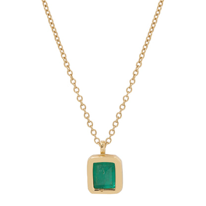 Nova Green Emerald Necklace
