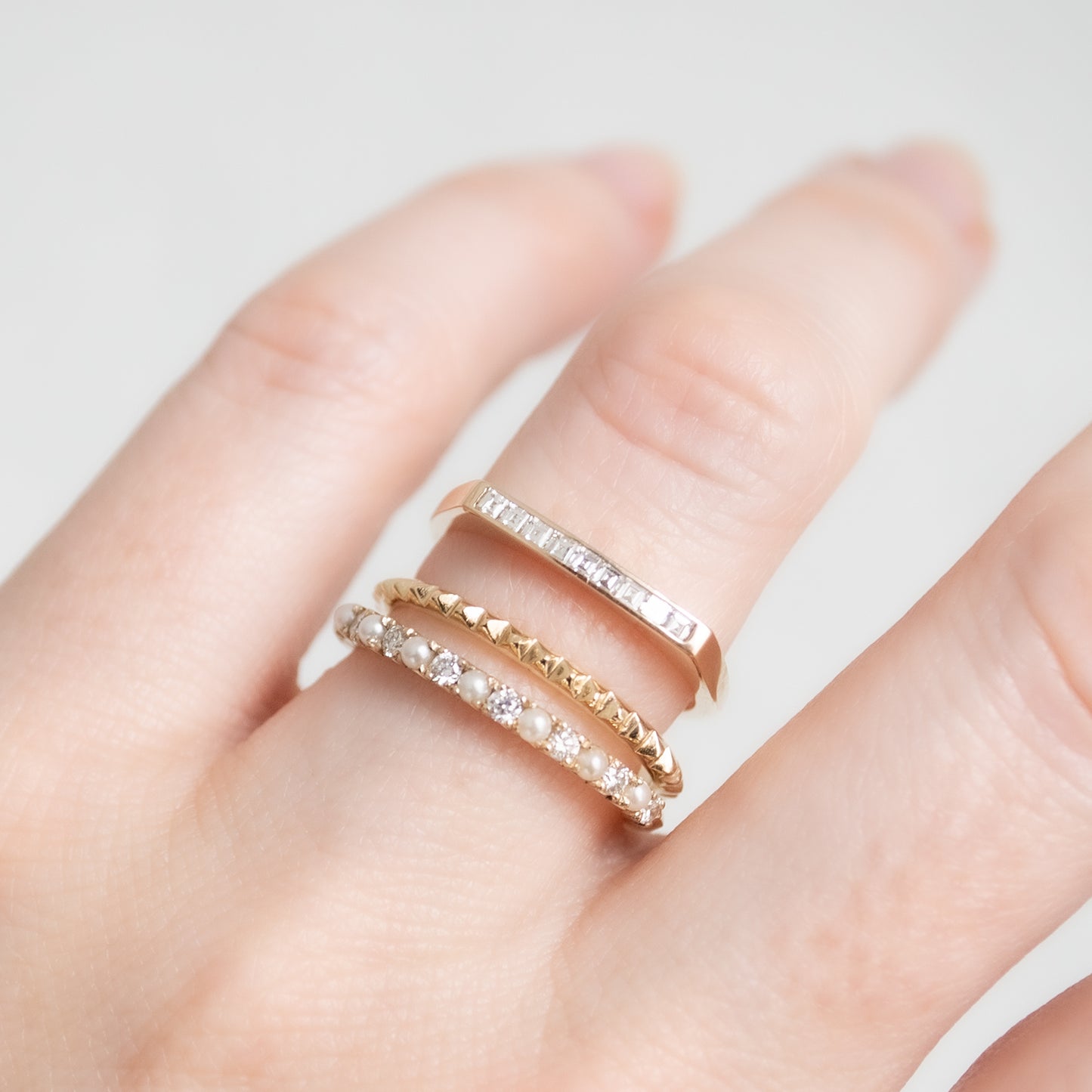 Pyramid Stacking Ring