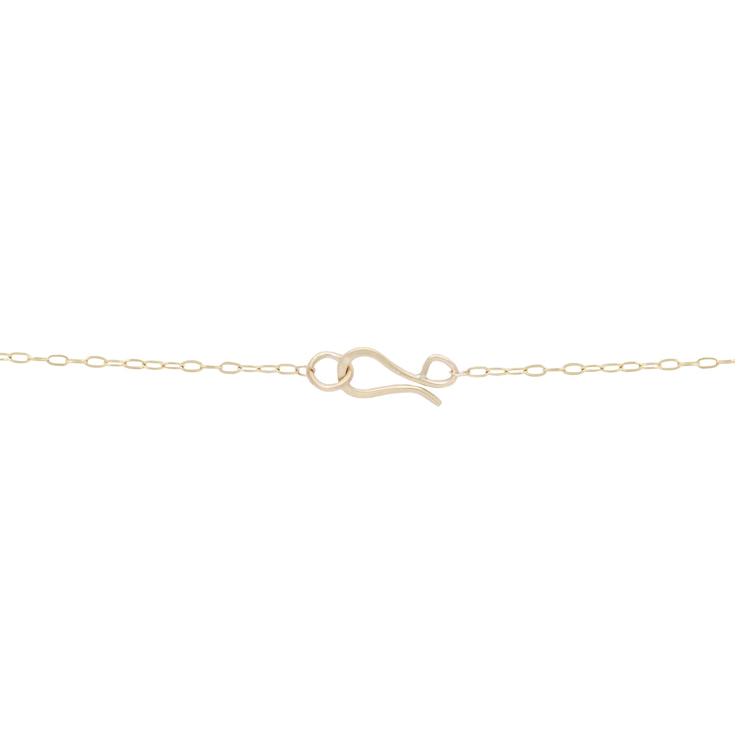 Tiny Gold Crescent Moon Necklace