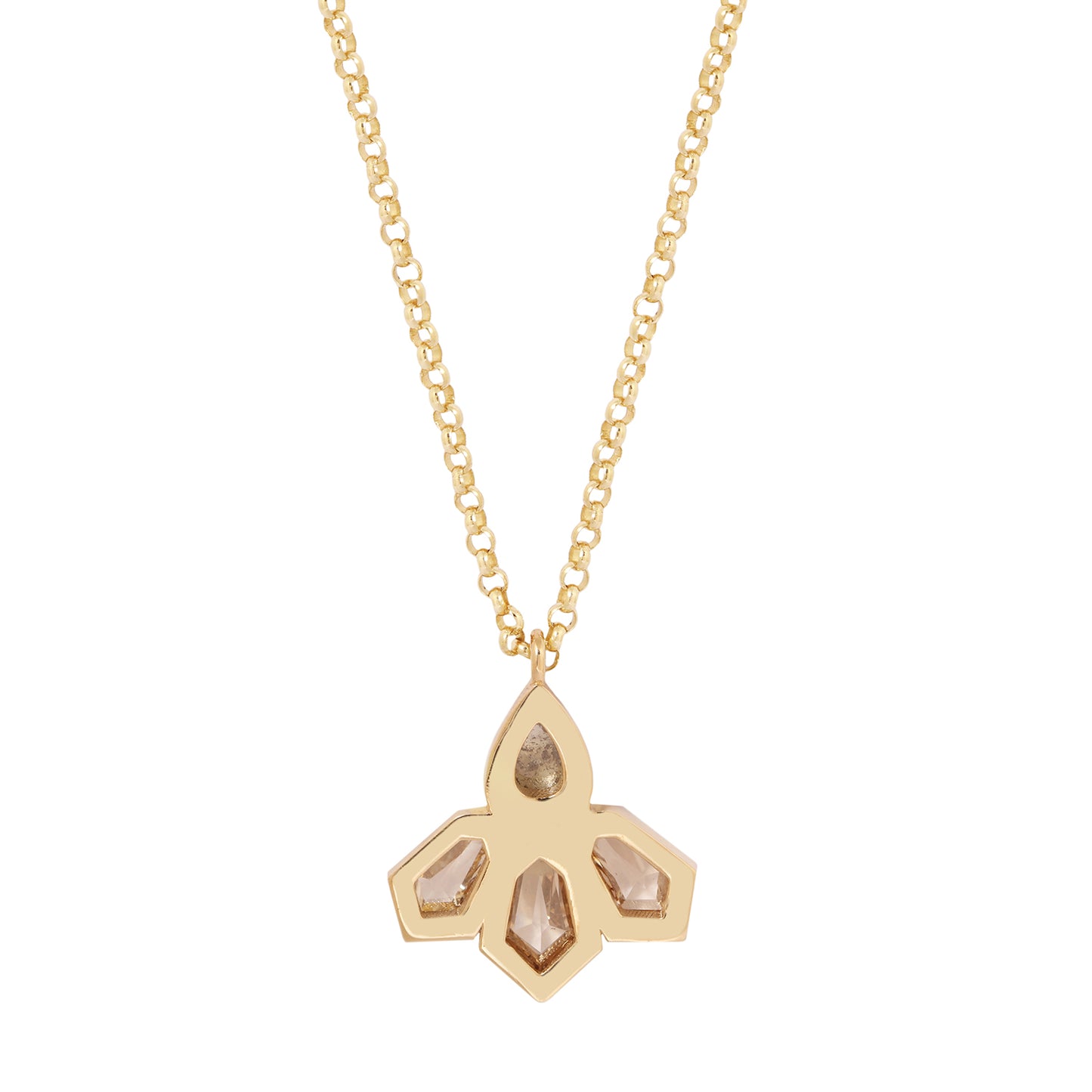 Desert Flower Diamond Necklace