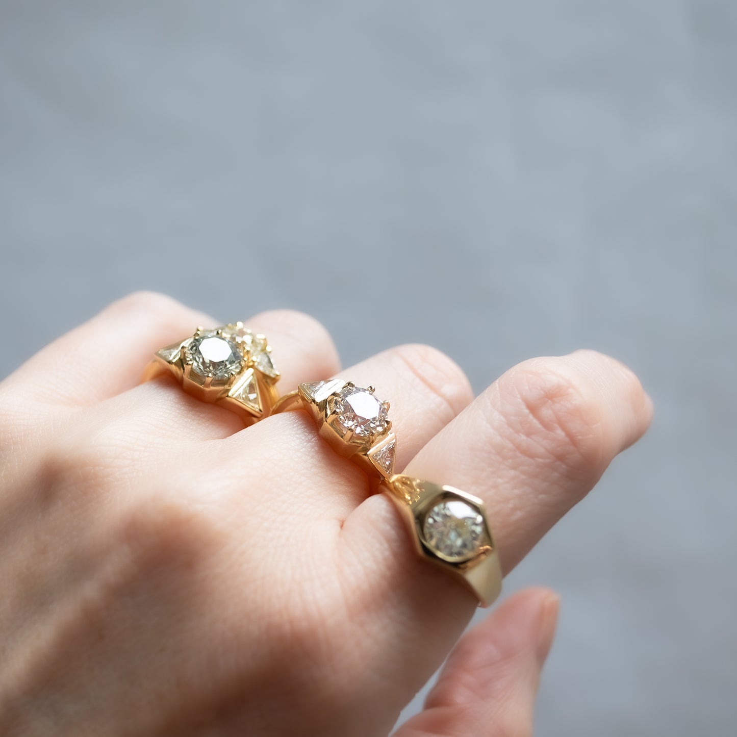 Bright Diamond Vega Ring