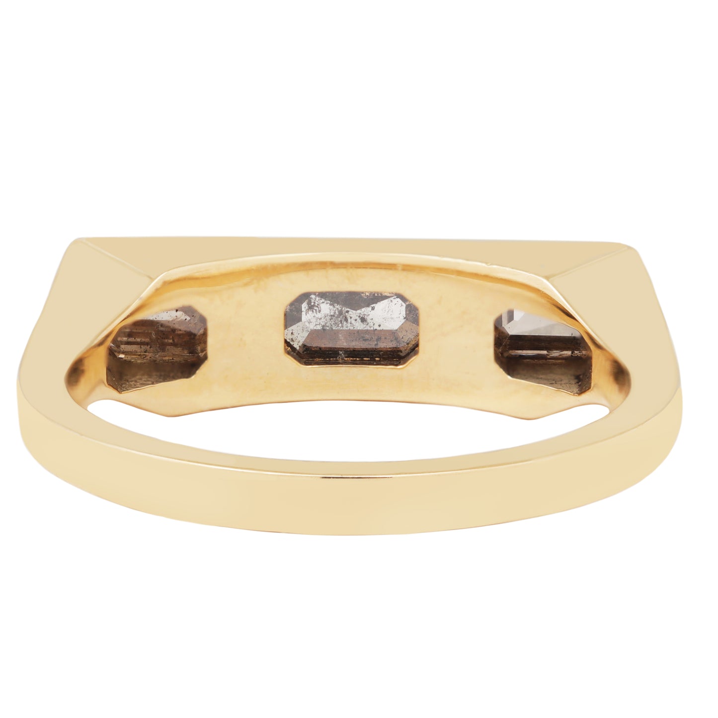 Flat Dunes Guardian Bar Ring