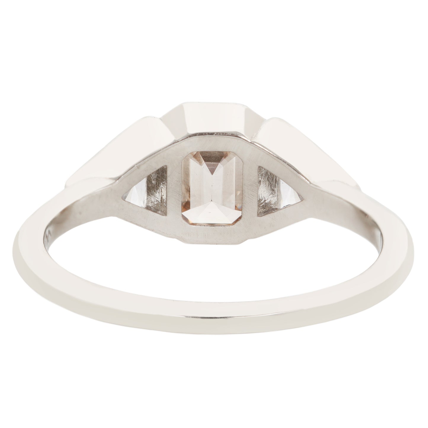 Champagne Trio Diamond Ring