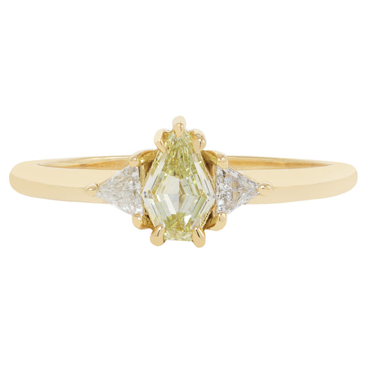 Buttercup Three Diamond Ring