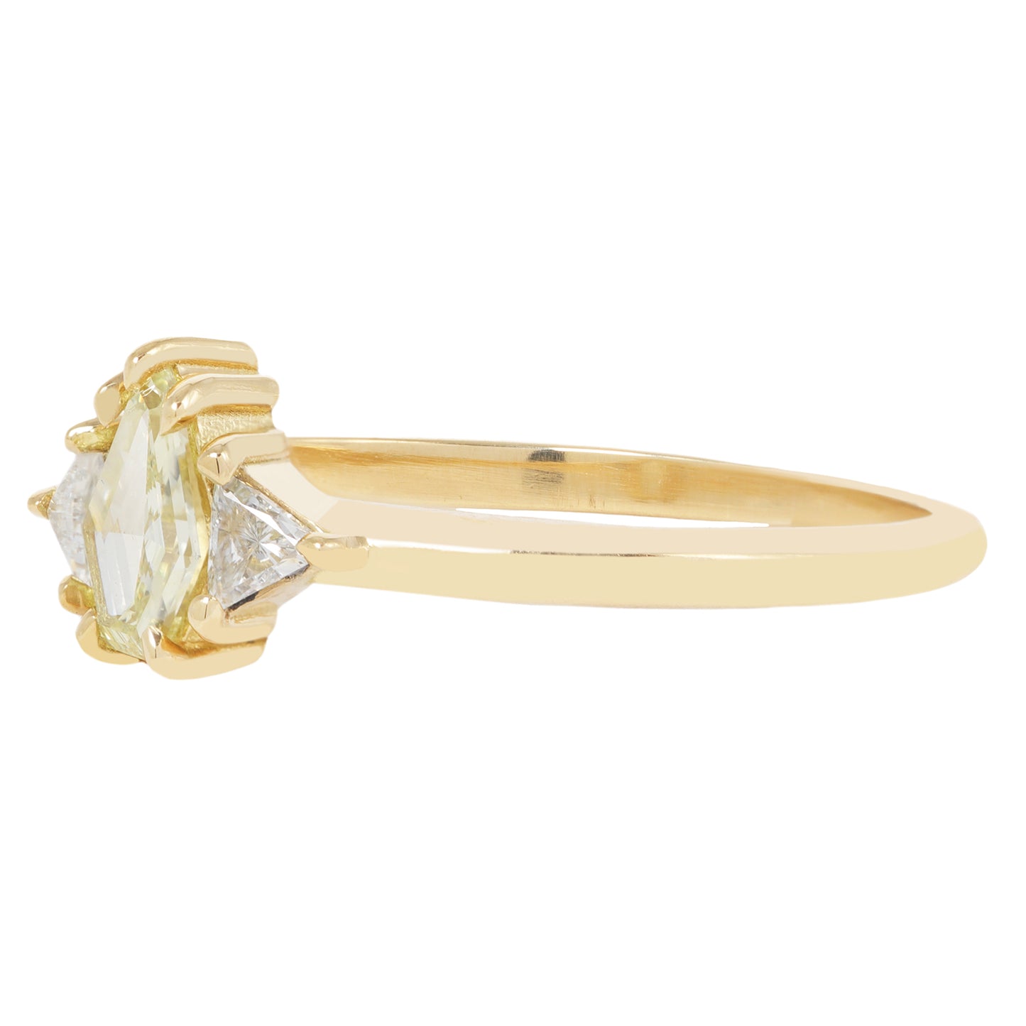 Buttercup Three Diamond Ring