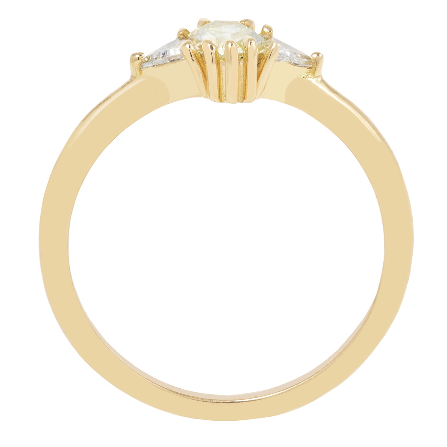 Buttercup Three Diamond Ring