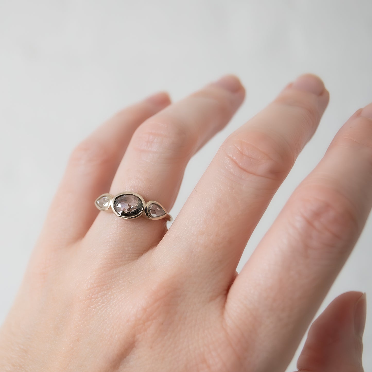 Midnight Sky Diamond Ring