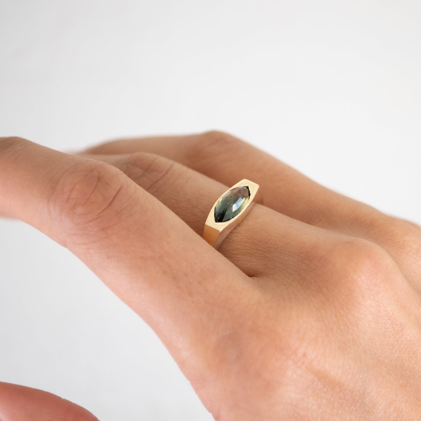 Oasis Sapphire Marquise Ring