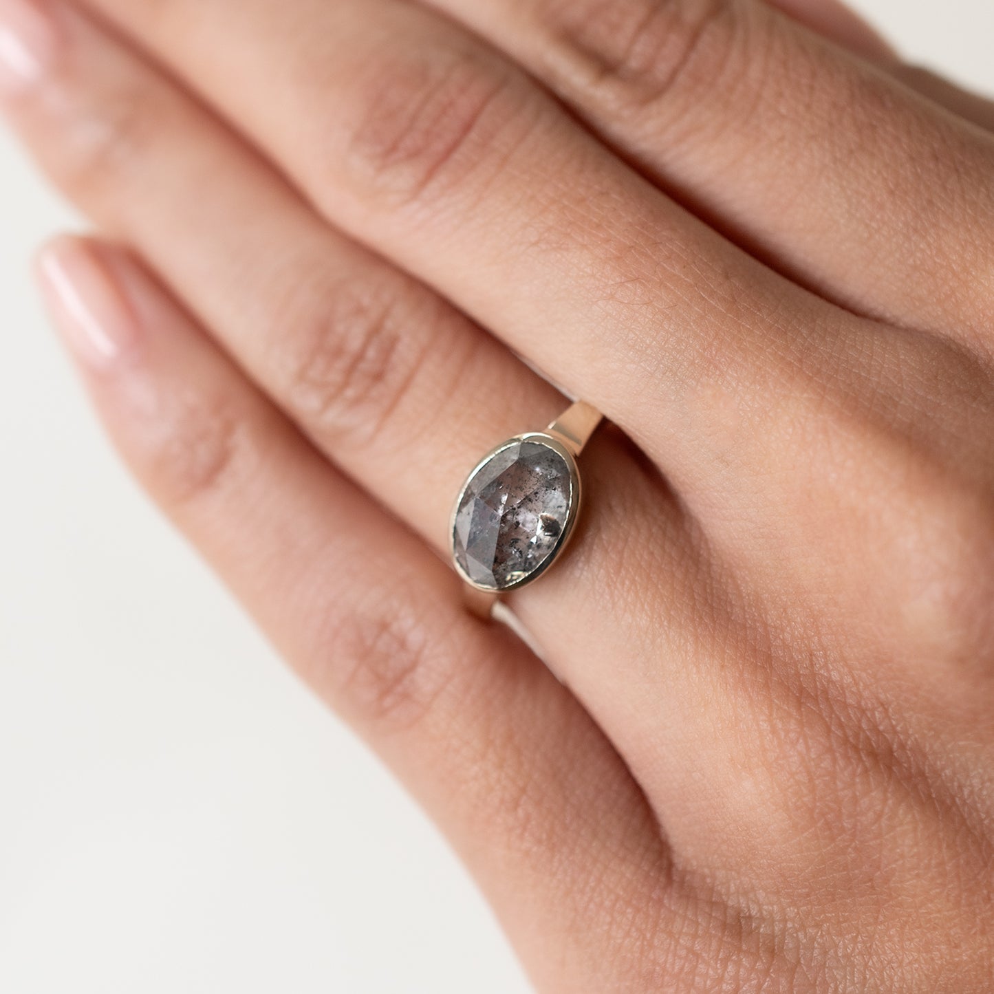 Speckled Sky Diamond Ring