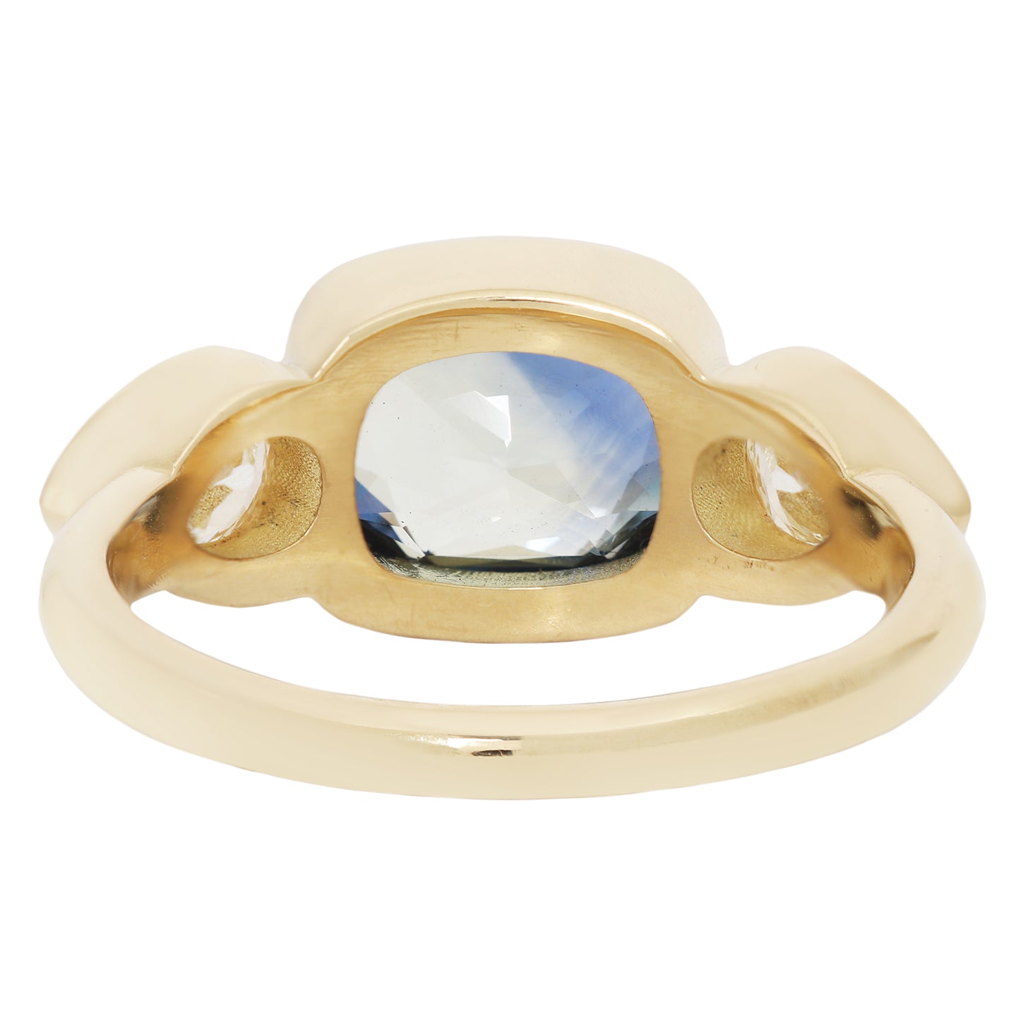 Azure Sapphire & Diamond Ring