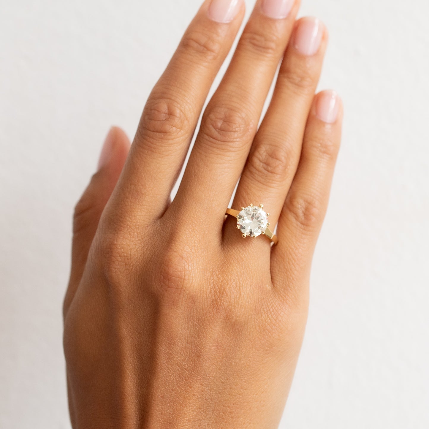 Sunlit Glow Diamond Ring