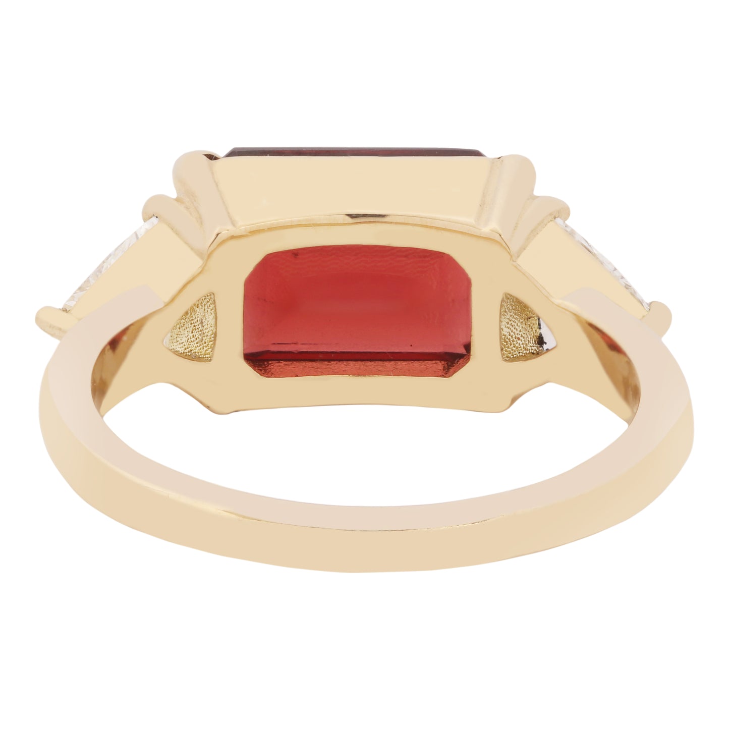 Royal Garnet & Diamond Ring