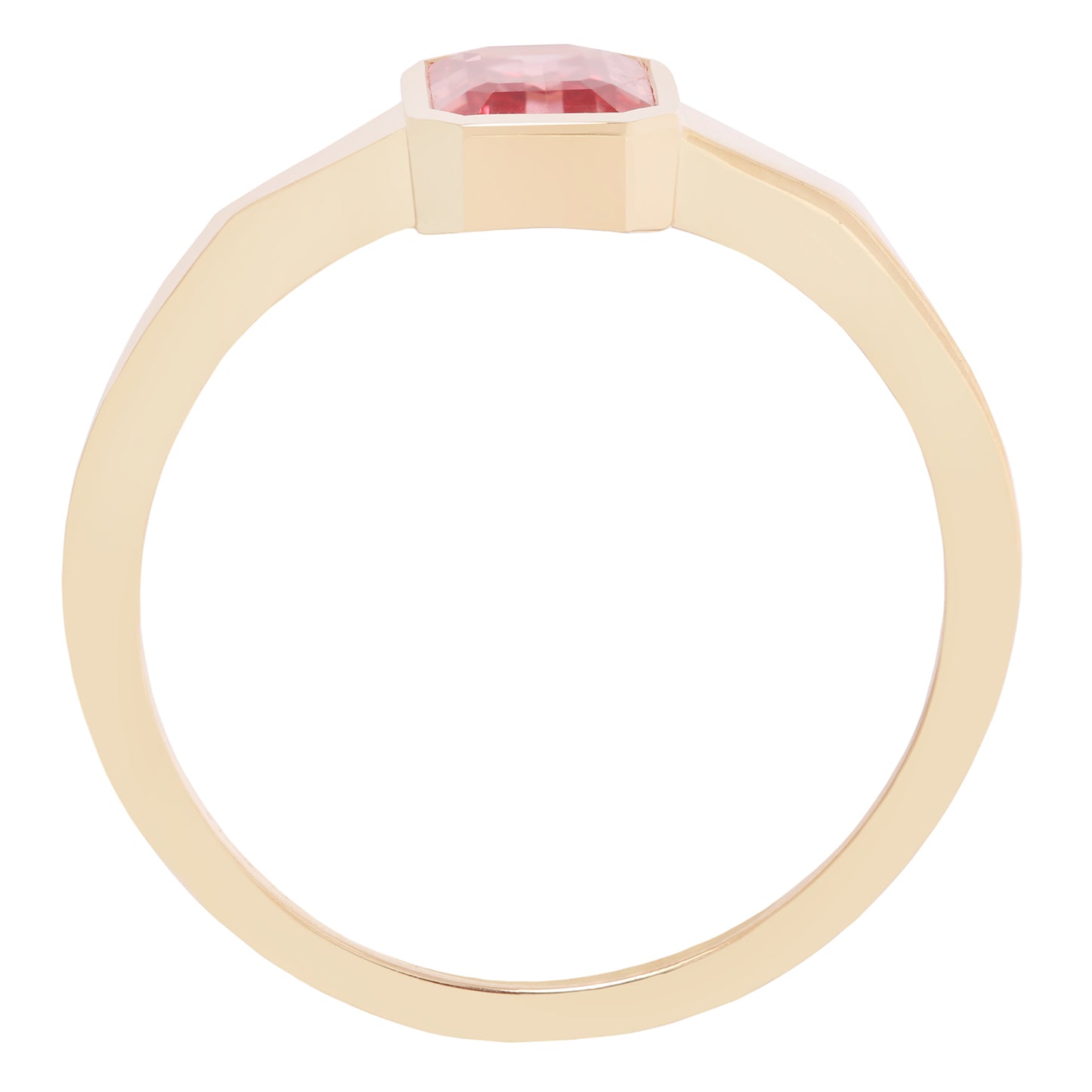 Sunset Sapphire Ring