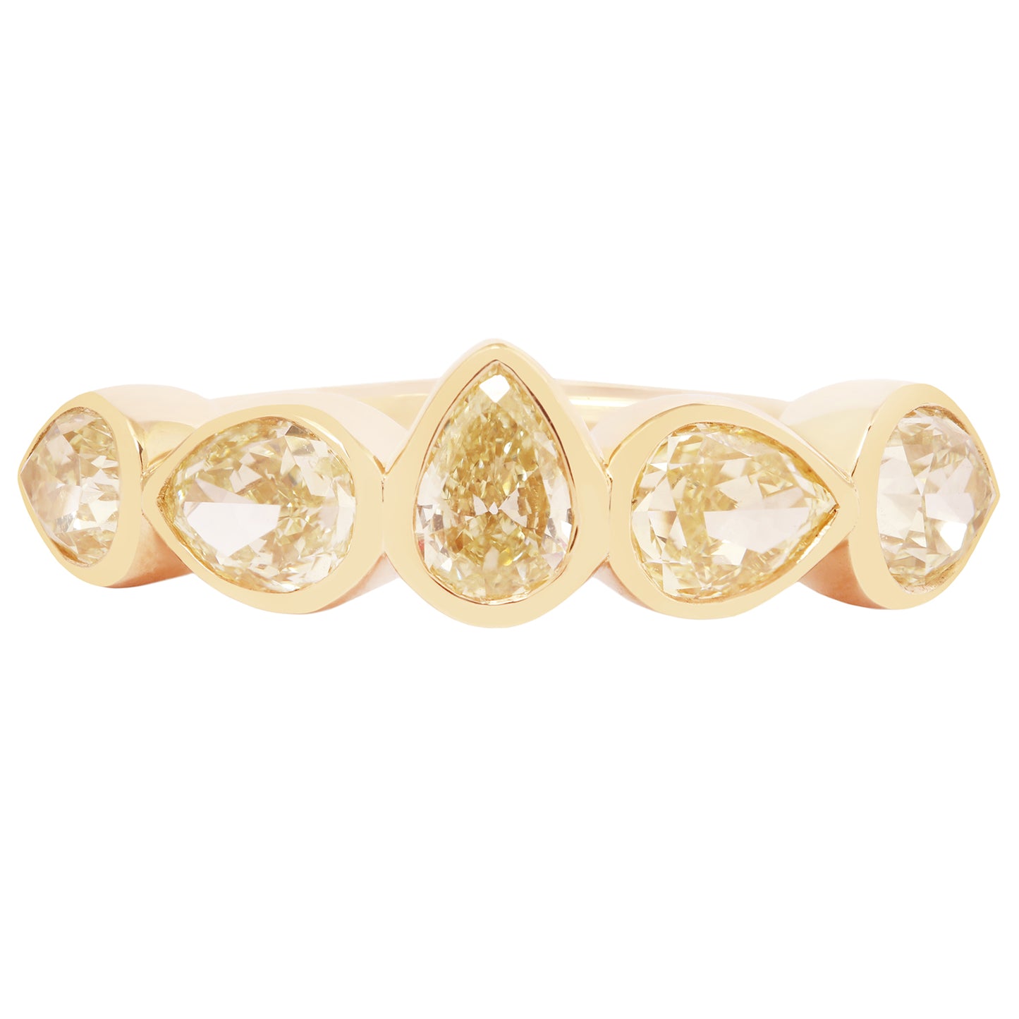 Sunshine Diamond Stacking Band