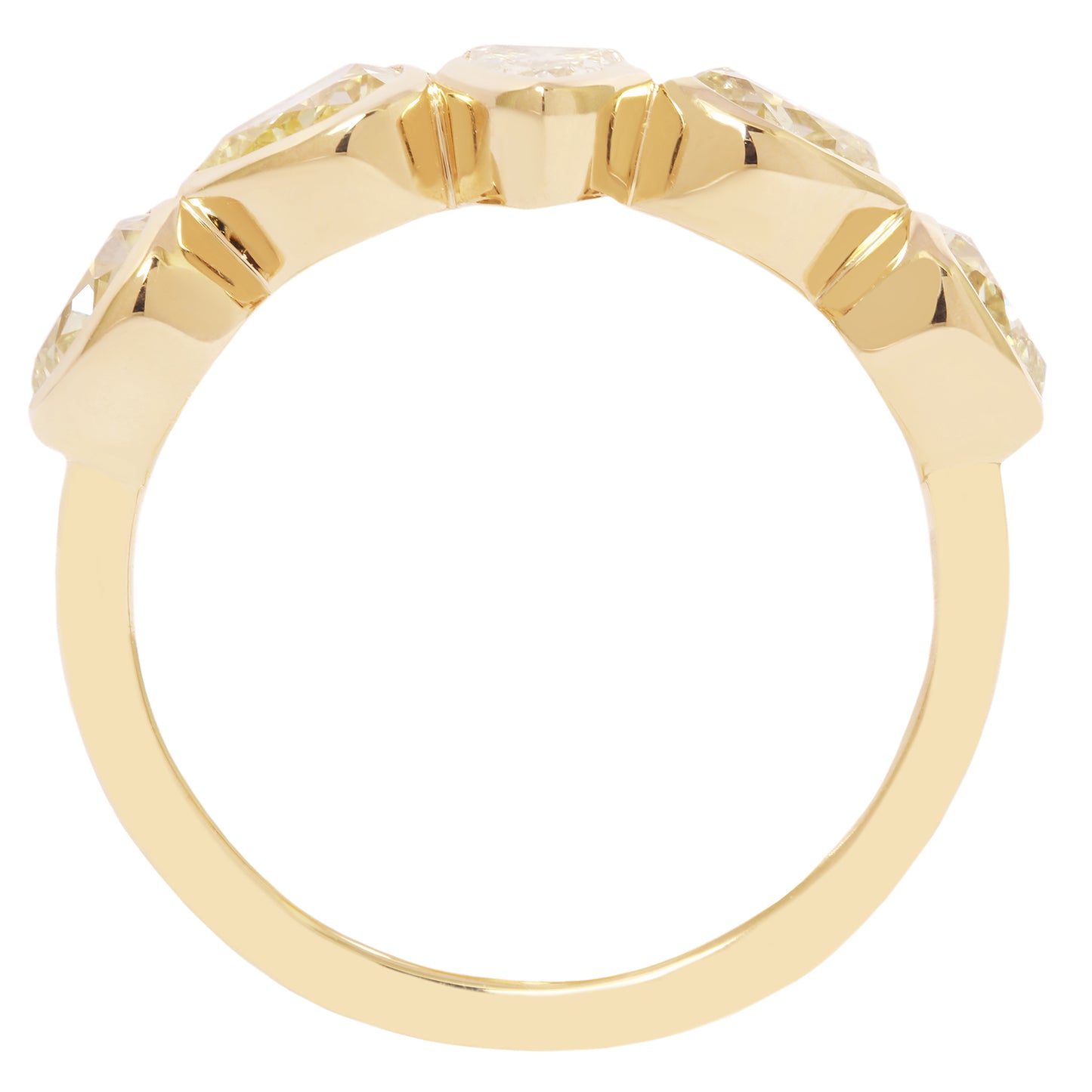 Sunshine Diamond Stacking Band
