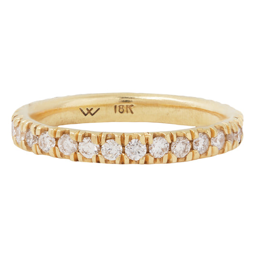 White Diamond Eternity Band