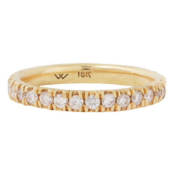 White Diamond Eternity Band