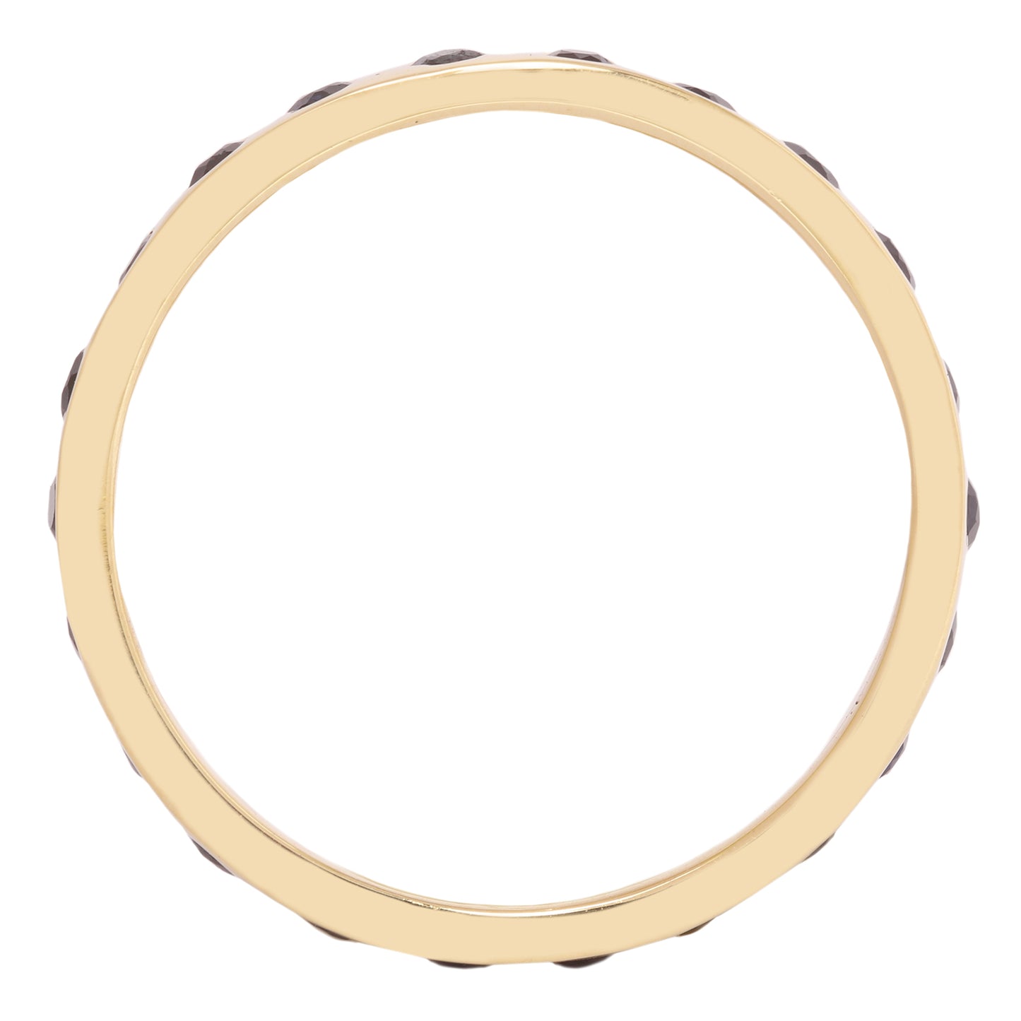 Dark Blue Sapphire Eternity Band