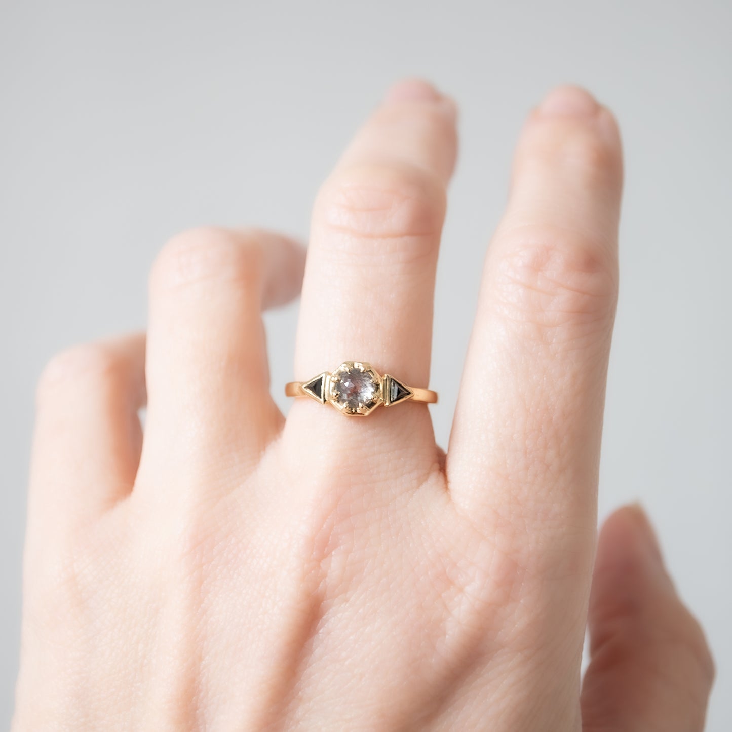 Small Speckled Cleopatra Ring