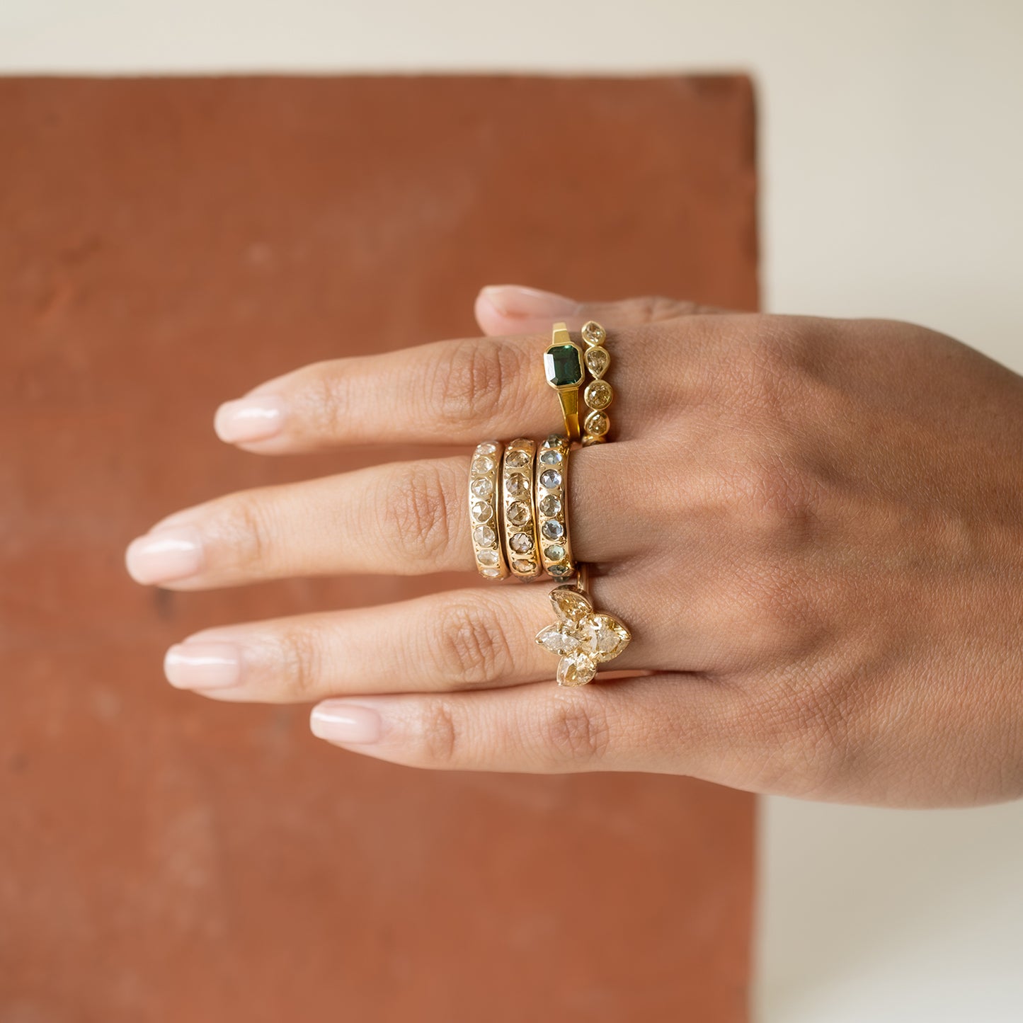 White Diamond Eternity Band