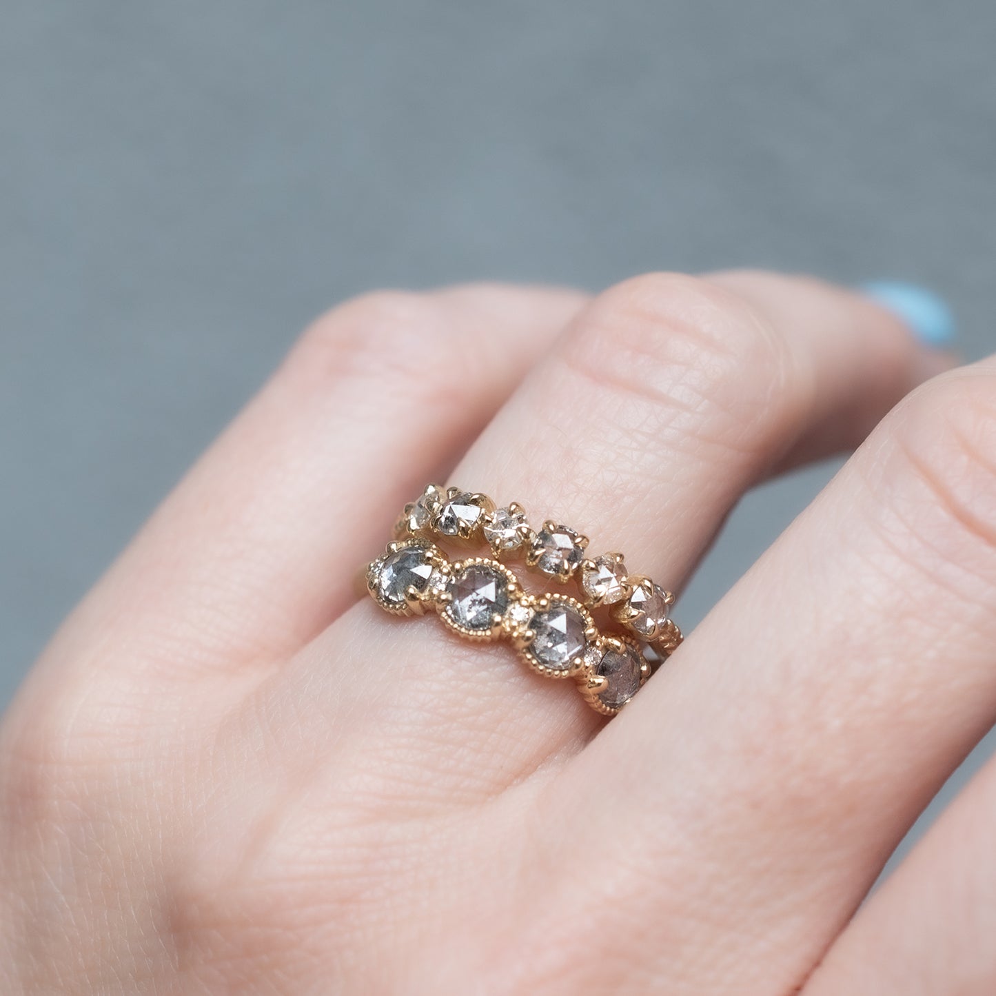 Petite Diamond Evergreen Mixie Band