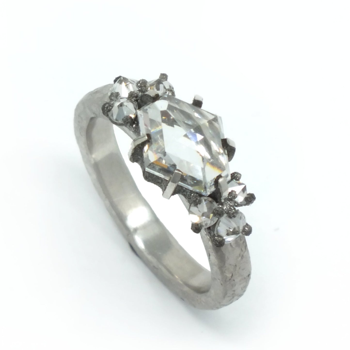 Starlight Diamond Cluster Ring