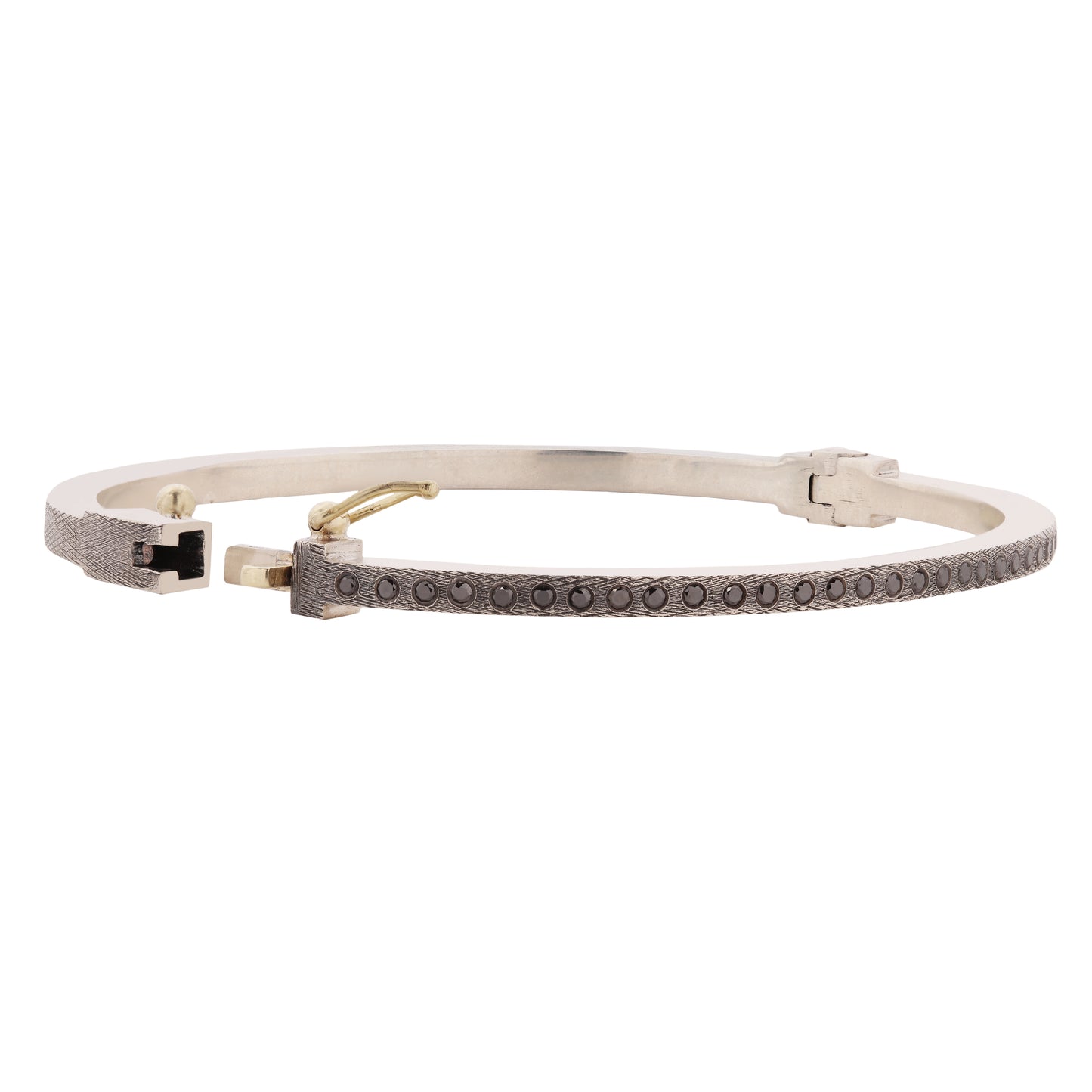 Adam Black Diamond Bangle