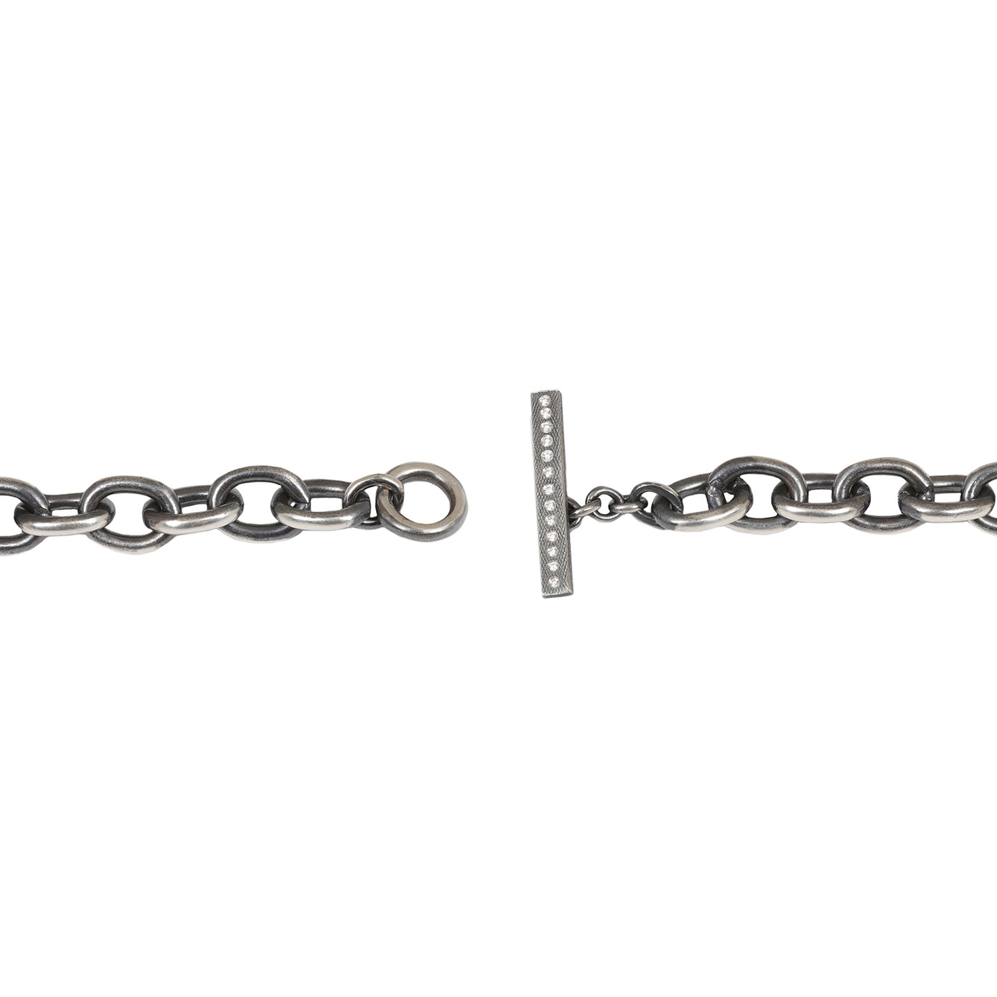 Diamond Toggle Curb Bracelet