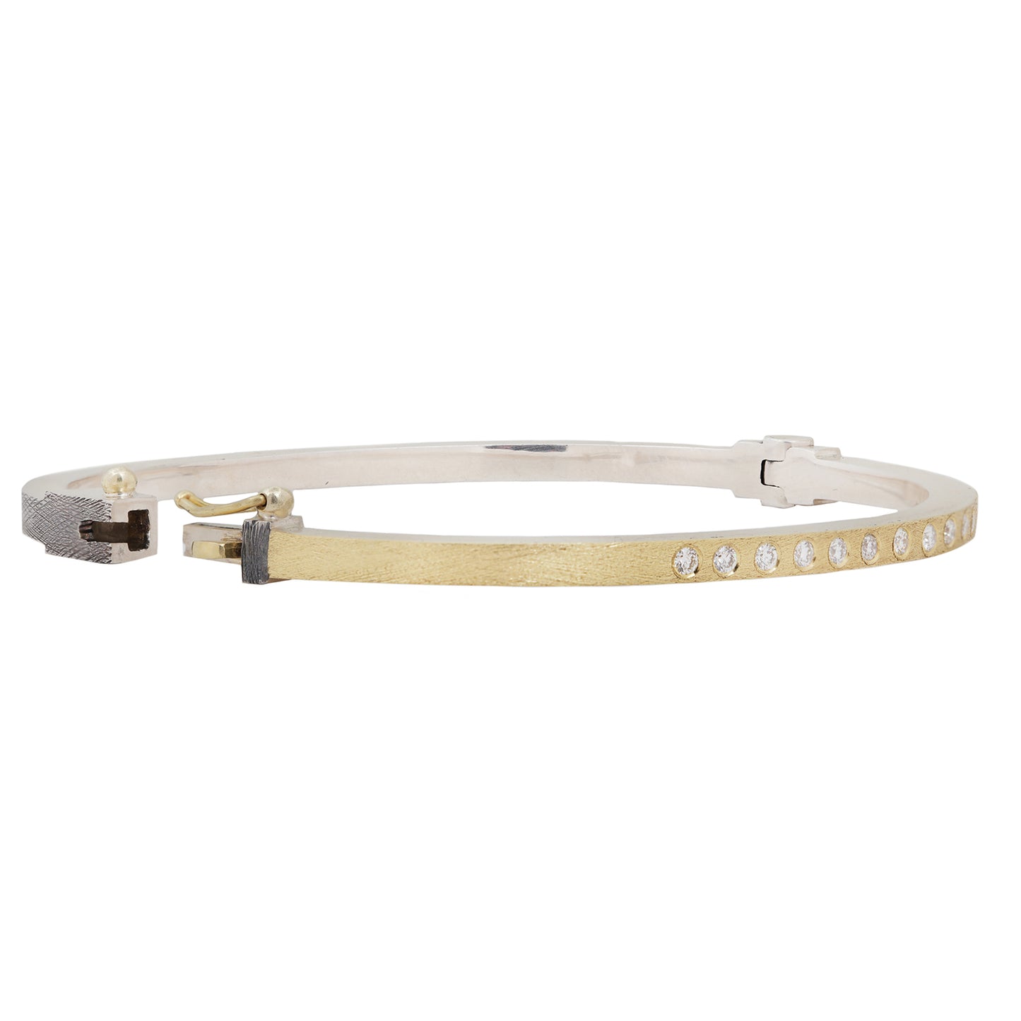 Laura Diamond Gold Bangle