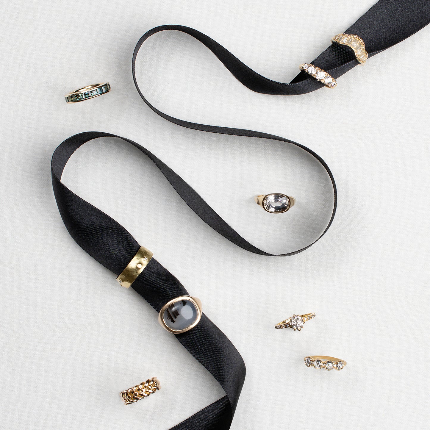 Copco Agate Slab Ring