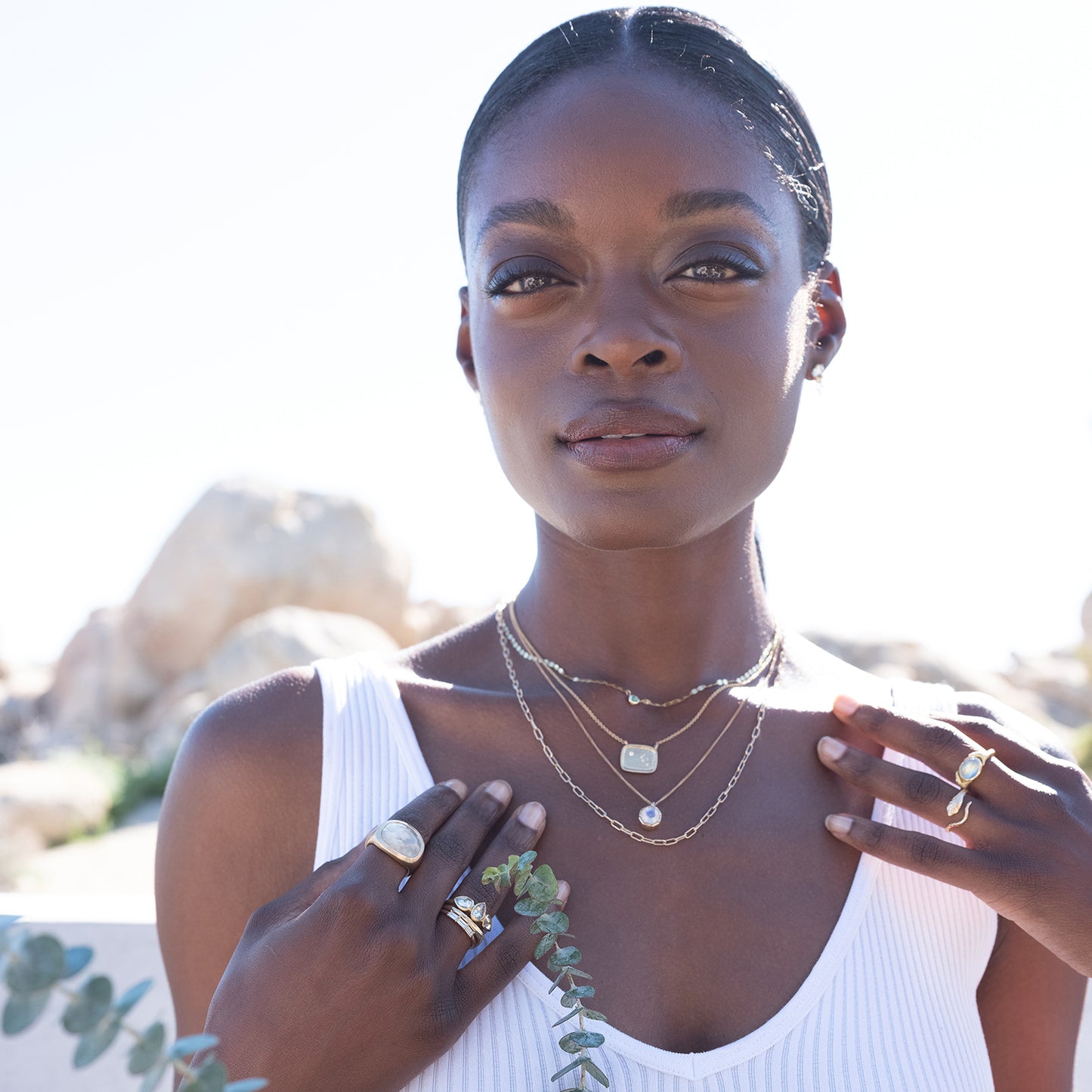 Polaris Three Diamond Ring