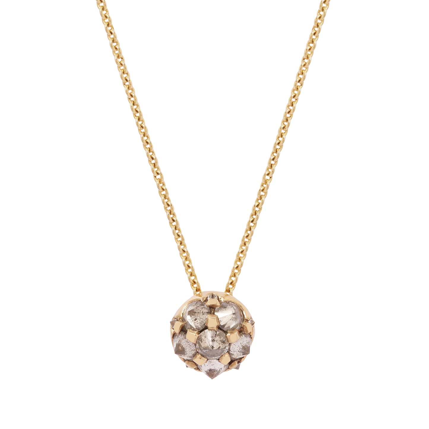 Diamond Urchin Necklace