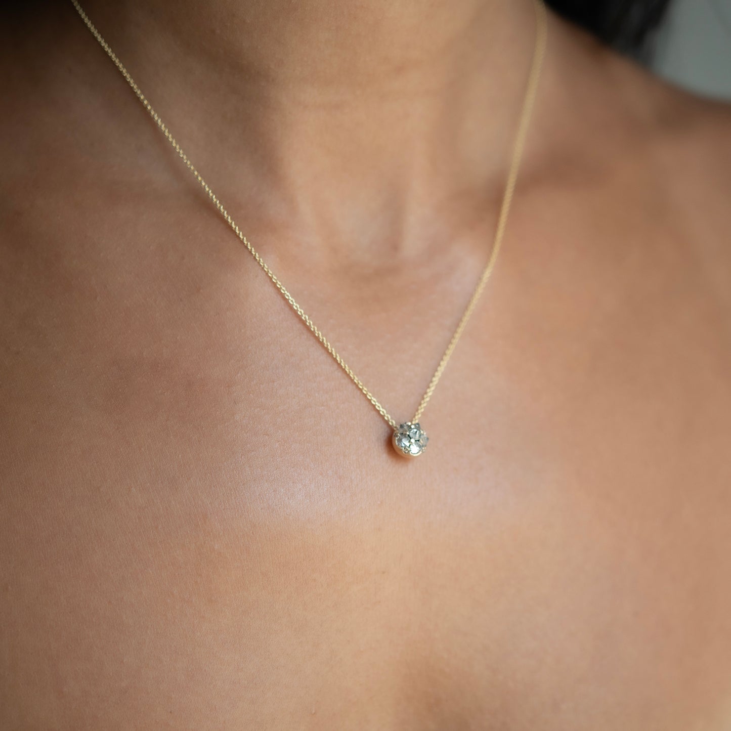 Diamond Urchin Necklace
