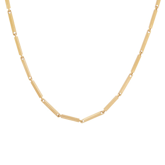 Lightweight Bar Chain Necklace