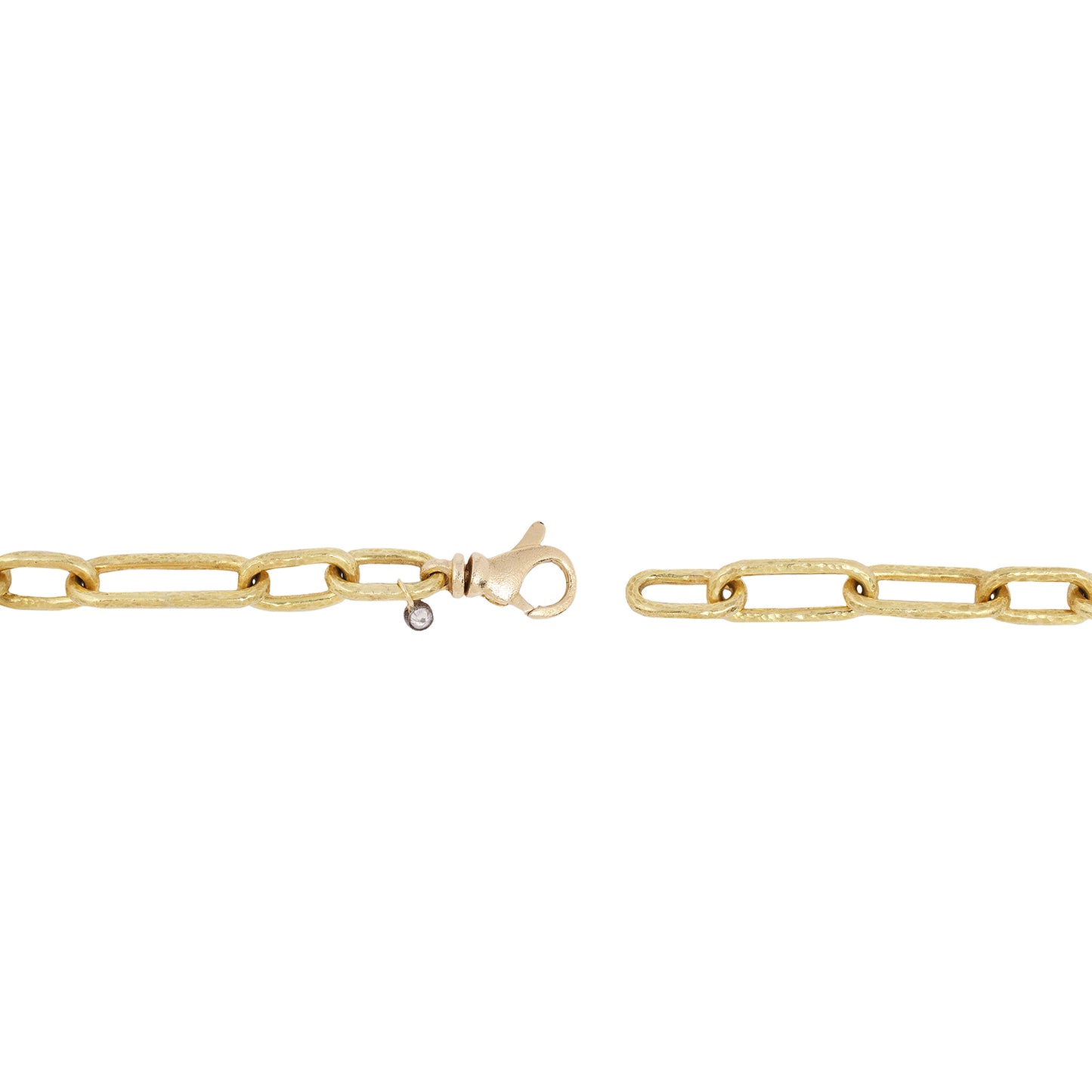 Diamond Noir Link Bracelet