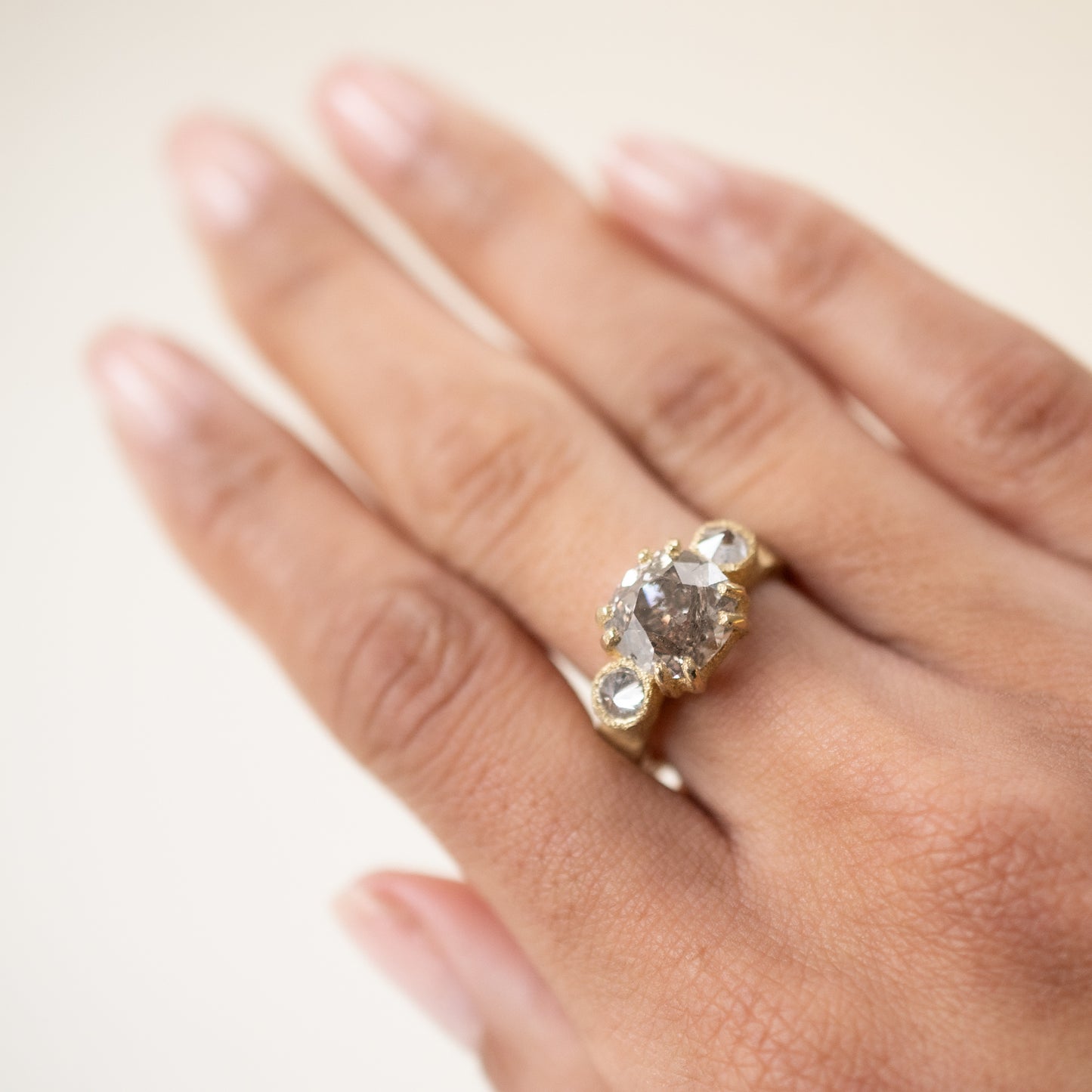 Desert Glow Diamond Ring
