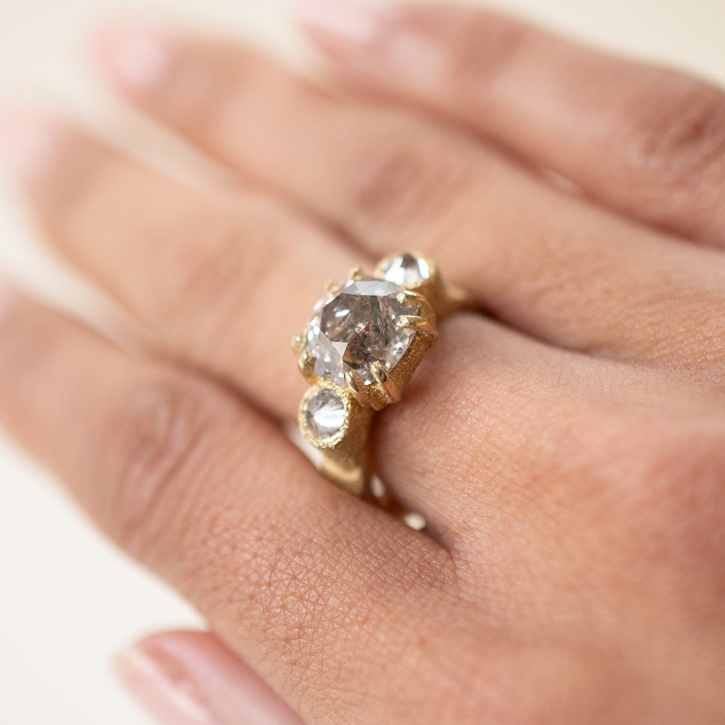 Desert Glow Diamond Ring