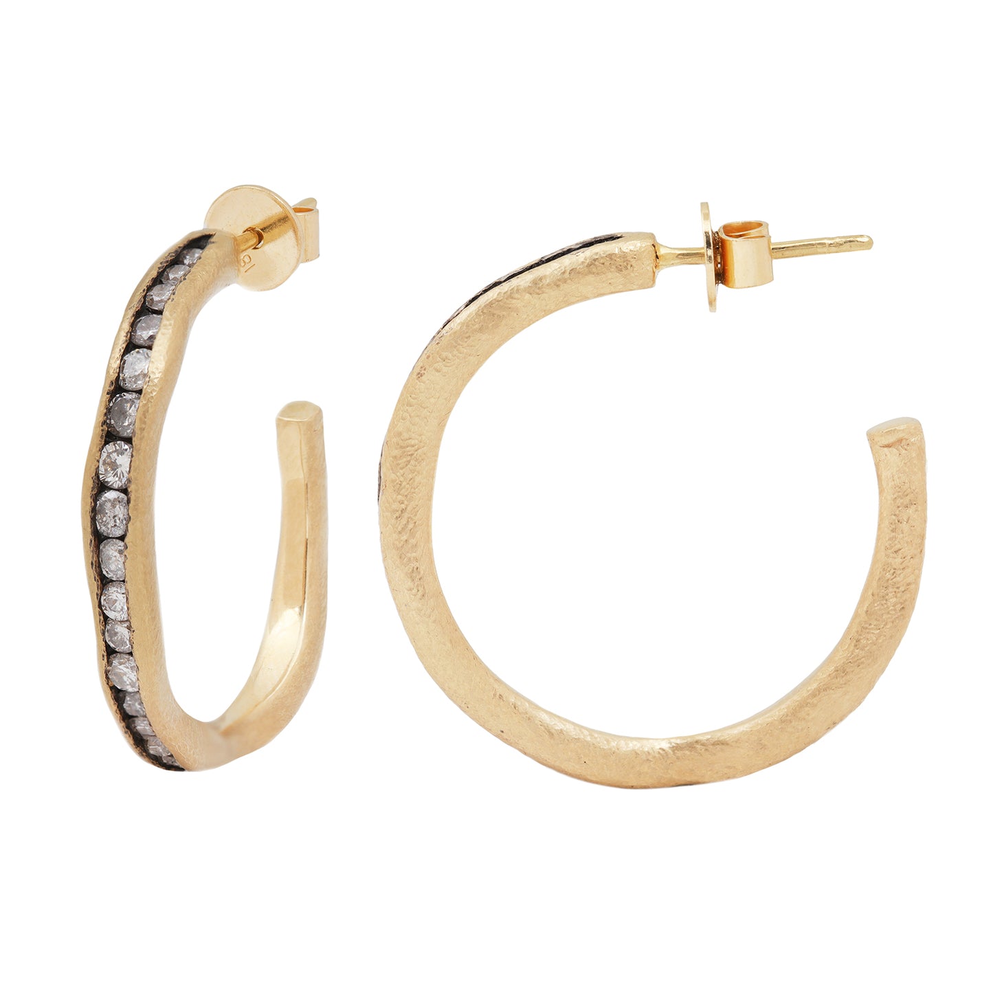 Large Diamond Fissure Hoops